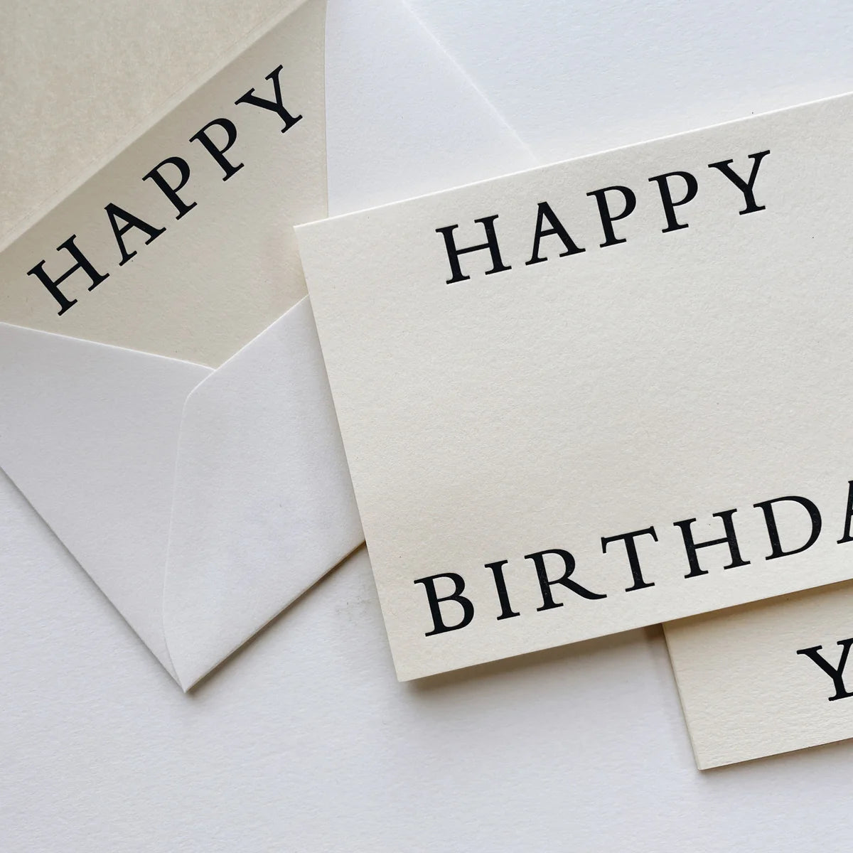 "Happy Birthday" Mono - Single Card