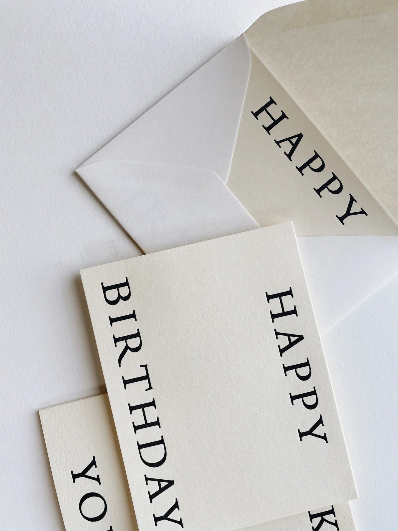"Happy Birthday" Mono - Single Card