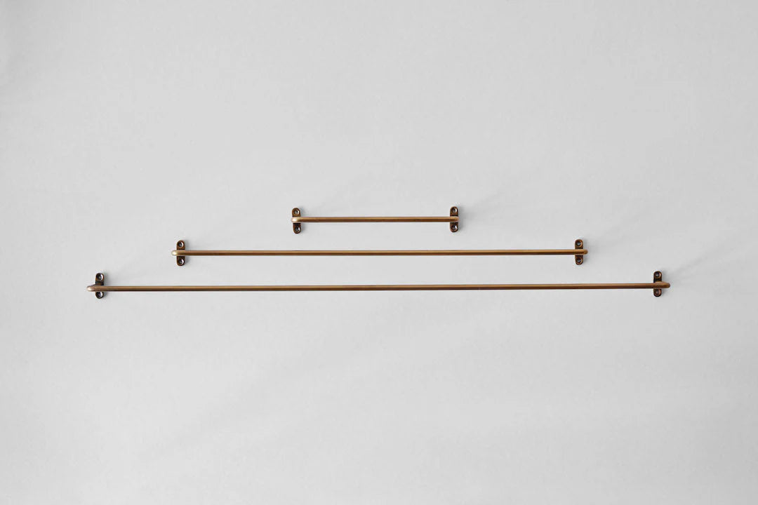 Brass Towel Bar - Small